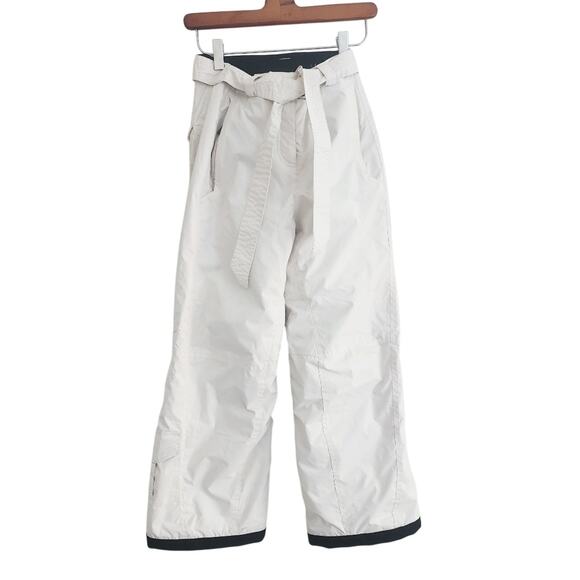 10/12 Columbia Cream Snow Ski Pants - Picture 1 of 7